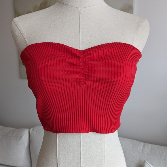 Wilfred Ribbed Tube Top - Picture 5 of 9